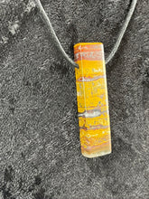 Fossilized Stromatolite Agate - Rectangular Focal Bead