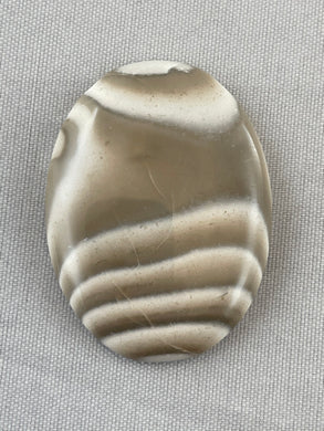 Polish Flint - Oval Cabochon