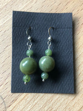 Nephrite Jade Stone Earrings