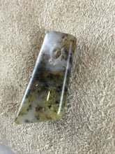 Green Moss Agate - Freefrom Focal Bead