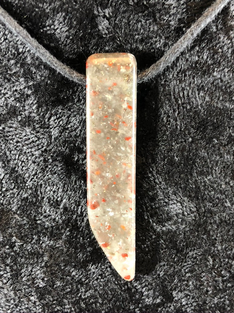 Cherry Orchard Agate Focal Bead