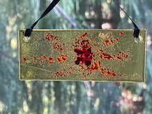 Fused Glass Sun Catcher - "Amber Sun"