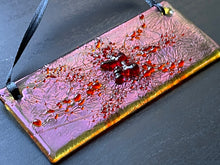 Fused Glass Sun Catcher - "Amber Sun"