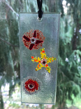 Fused Glass Sun Catcher - "Star Fireworks"