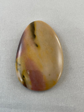 Mookaite Jasper- Oval Tear Drop Cabochon - 9.8 grams