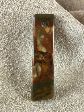 Rocky Butte Jasper - Trapazoid Focal Bead