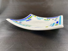 Medium Fused Glass Tray - "Sleek Modern"