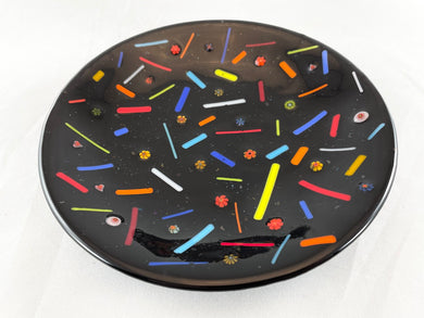 Large Fused Glass Bowl -