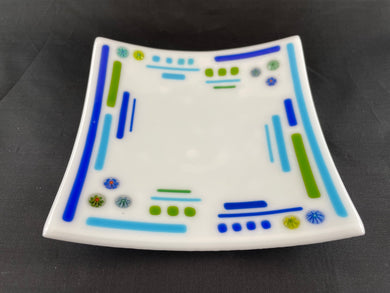 Medium Fused Glass Tray -