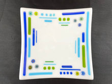 Medium Fused Glass Tray - "Sleek Modern"