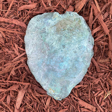 Jade Green Hosta Leaf - Cast Portland Cement - Small 6-1/2" x 8-1/2"