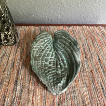 Jade Green Hosta Leaf - Cast Portland Cement - Small 5-3/4" x 8-1/4"