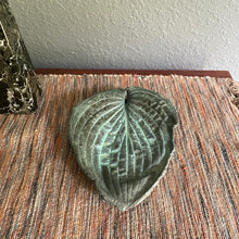 Jade Green Hosta Leaf - Cast Portland Cement - Small 6-1/2" x 8-1/2"