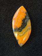 Bumble Bee Jasper Cabochon - front view