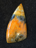 Bumble Bee Jasper Cabochon - front view