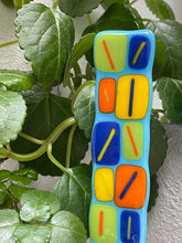Fused Glass Plant Stake Totem - Festive Shapes