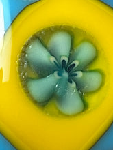 Fused Glass Plant Stake Totem - Festive Flowers