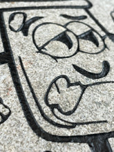 "Salty" - Large Sand Carved Stone