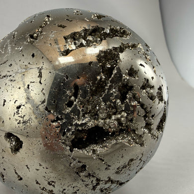 Pyrite Sphere - 2,535 grams - 4 inch