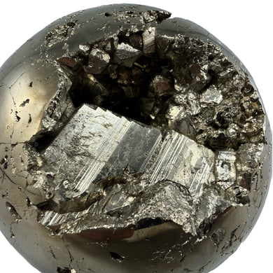 Pyrite Sphere - 1,095 grams -3-1/16 inch