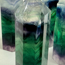 Rainbow Fluorite Obelisk – Polished Crystal Tower