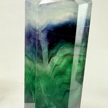 Rainbow Fluorite Obelisk – Polished Crystal Tower