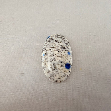 K2 Azurite Granite - Oval Stone Cabochon