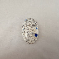 K2 Azurite Granite - Oval Stone Cabochon