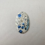 K2 Azurite Granite - Oval Stone Cabochon
