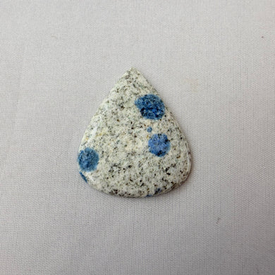 K2 Azurite Granite -Teardrop Stone Cabochon