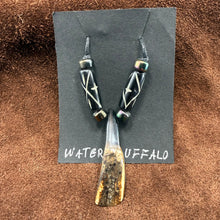 African Water Buffalo Tooth Pendant Necklace