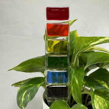Fused Glass Plant Stake Totem - Rainbow Series