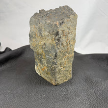 Pacific Northwest Basalt Column with Sand-Carved Parallel Wavy Lines