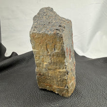 Pacific Northwest Basalt Column with Sand-Carved Parallel Lines