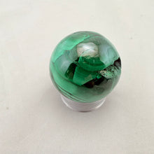 Polished Malachite Sphere – 2" Natural Stone Crystal Ball