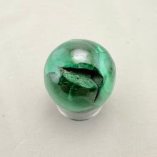 Polished Malachite Sphere – 2" Natural Stone Crystal Ball