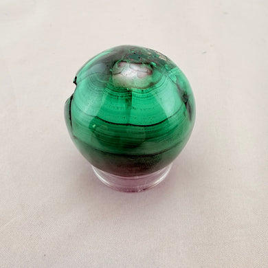 Polished Malachite Sphere – 2