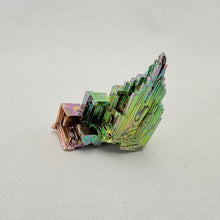 Bismuth Crystal – Vibrant Iridescent Geometric Metal Specimen