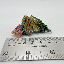 Bismuth Crystal – Vibrant Iridescent Geometric Metal Specimen
