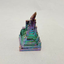 Bismuth Crystal – Vibrant Iridescent Geometric Metal Specimen