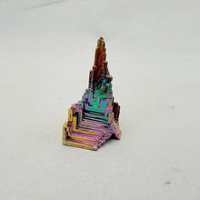 Bismuth Crystal – Vibrant Iridescent Geometric Metal Specimen