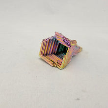 Bismuth Crystal – Vibrant Iridescent Geometric Metal Specimen