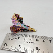 Bismuth Crystal – Vibrant Iridescent Geometric Metal Specimen