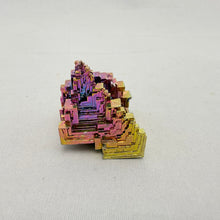 Bismuth Crystal – Vibrant Iridescent Geometric Metal Specimen