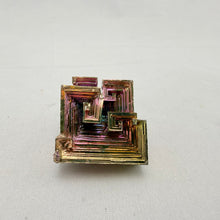 Bismuth Crystal – Vibrant Iridescent Geometric Metal Specimen