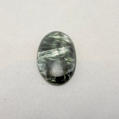 Seraphinite - Oval Cabochon - 4.5 grams
