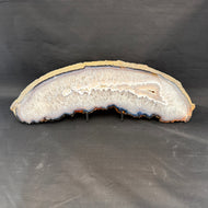 Extra Large Brazilian Agate Slice 16-1/2" x 4" x1"  4 pounds 12 ounces