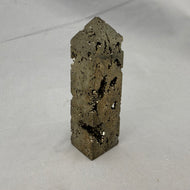 Large Iron Pyrite Obelisk - 161 grams - 3-1/4" tall