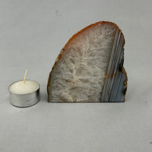 Brazilian Agate Tea Light Candle Holder – Natural Crystal Candle Holder Décor