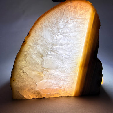 Brazilian Agate Tea Light Candle Holder